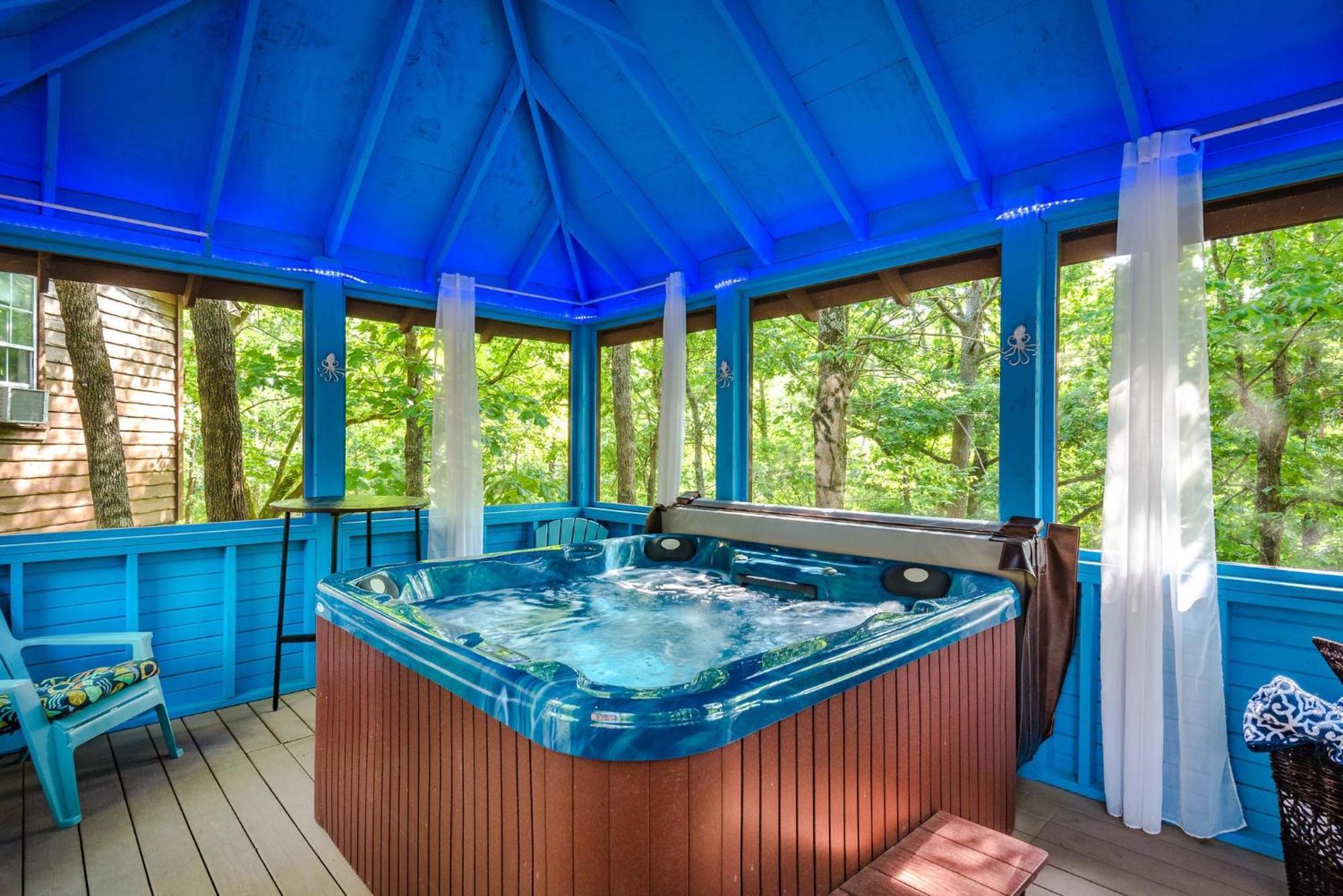The Woods Cabins Eureka Springs Eksteriør billede
